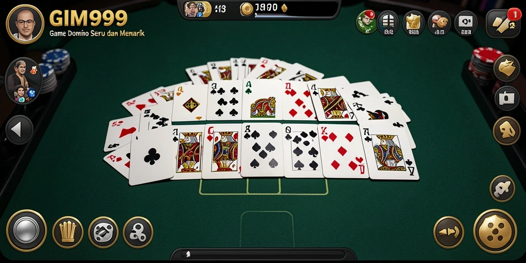 Tampilan gameplay seru dalam GIM999 dengan grafis yang menarik.
