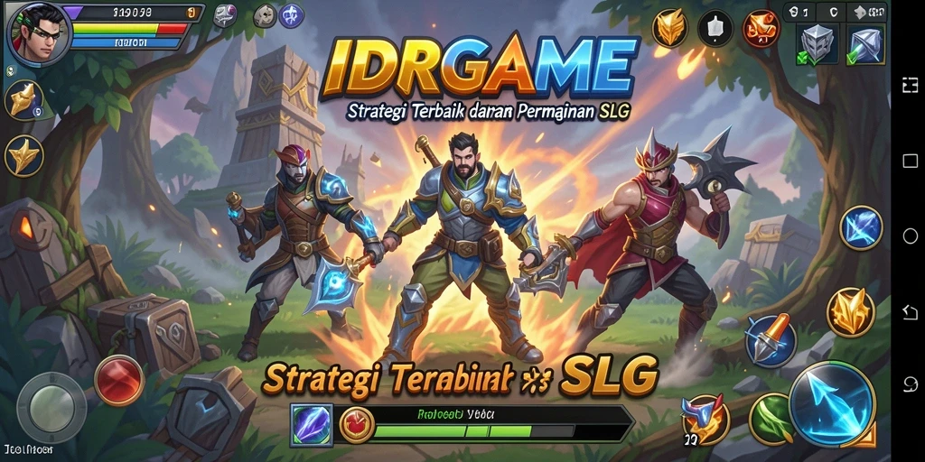 Gameplay menantang dan seru dari IDRGAME sebagai SLG.