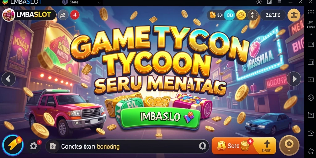 Screenshots menunjukkan gameplay seru dalam LMBASLOT.