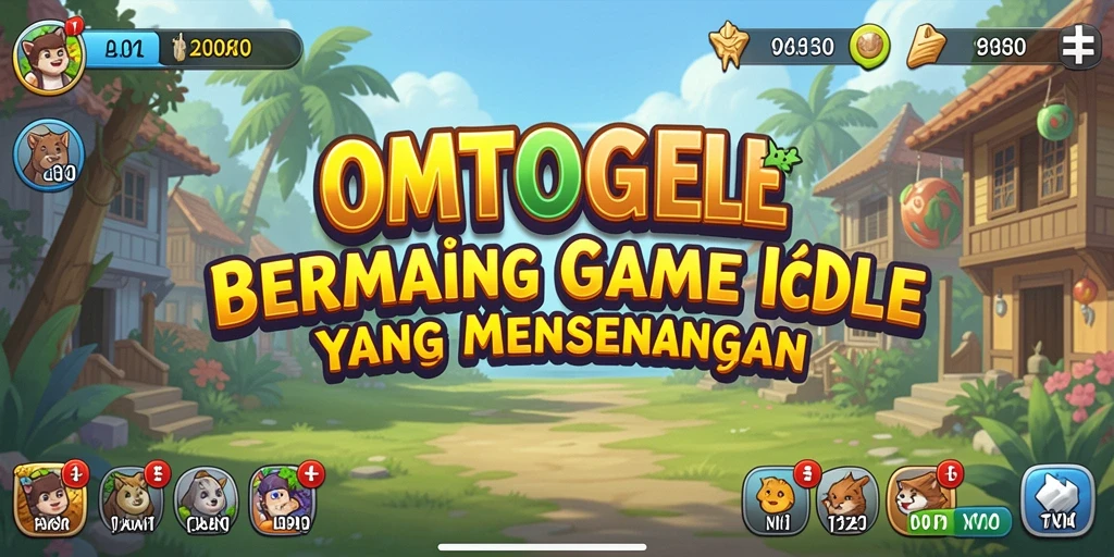 Tampilan gameplay OMTOGEL yang seru dan menghibur.
