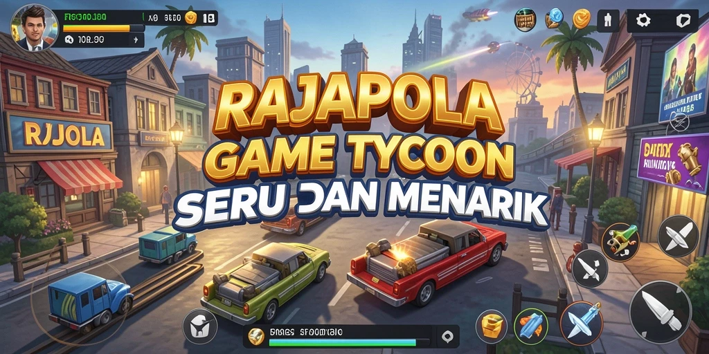 Tampilan screenshot RAJAPOLA menunjukkan keseruan gameplay Tycoon yang memikat.